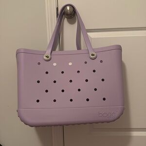 Like new Bogg bag large in light purple